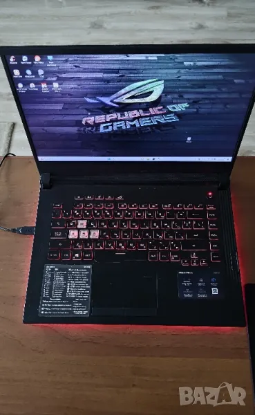 Asus Rog Strix G531GT/Core i7-9750H/32GB/SSD:250GB/HDD:2TB/15.6FHD, снимка 1