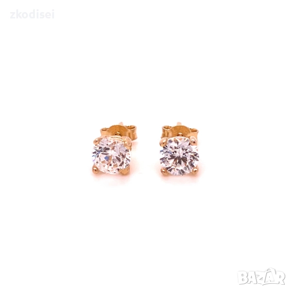 Златни обеци 1,83гр. 14кр. проба:585 модел:34500-2, снимка 1