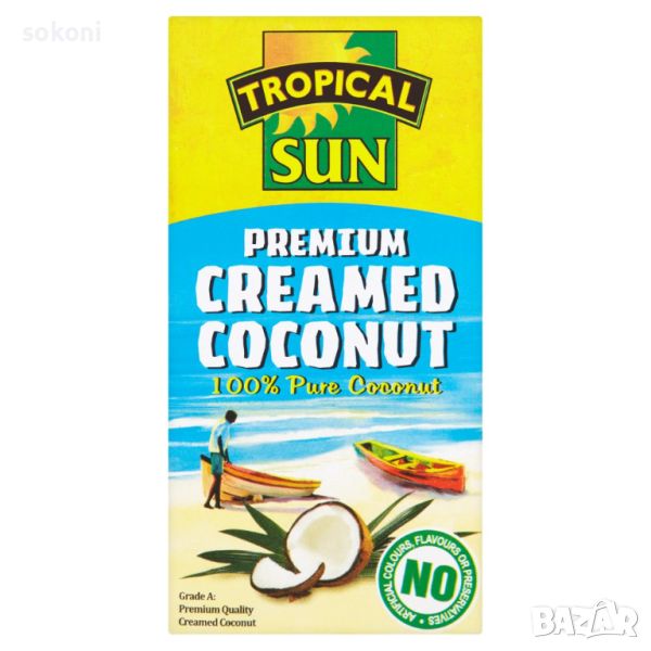 Tropical Sun Creamed Coconut / Тропикал Сан Кокосова Сметана 200гр, снимка 1