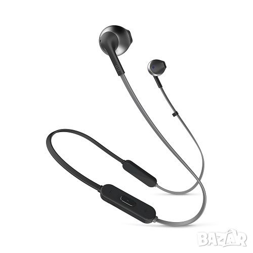 JBL T205BT In-Ear, JBL Pure Bass Sound Bluetooth слушалки, снимка 1