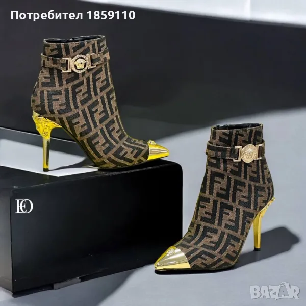 Дамски Кожени Боти : 36-41: FENDI , снимка 1