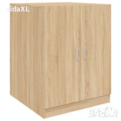 vidaXL Шкаф за пералня сонома дъб 71x71,5x91,5 см（SKU:808398, снимка 1