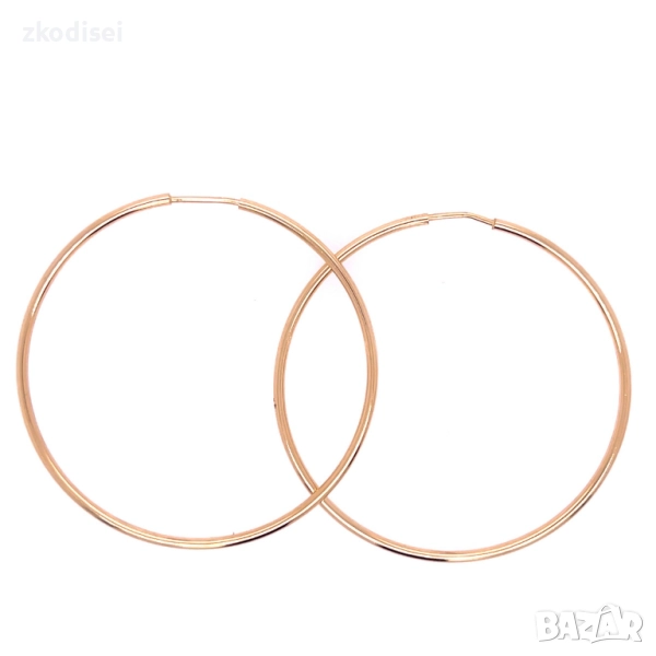 Златни обеци 3,64гр. 14кр. проба:585 модел:34453-6, снимка 1