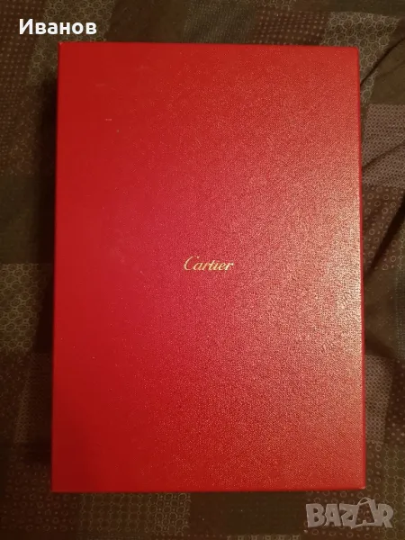 CARTIER КУТИЯ ЗА БИЖУ ОГЪРЛИЦА КОЛИЕ , снимка 1