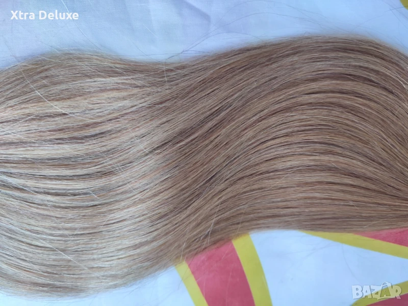 Висококачествен екстеншън, права коса за удължаване - екстеншъни, снимка 1