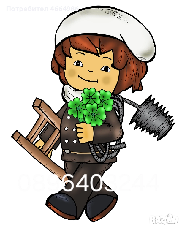 Коминочистач Варна и окръга почистване на улуци, снимка 1