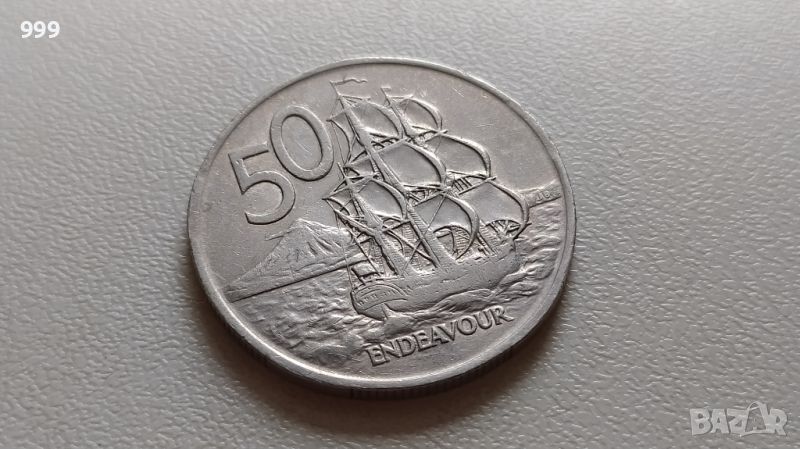 50 цента 1967 Нова Зеландия, снимка 1