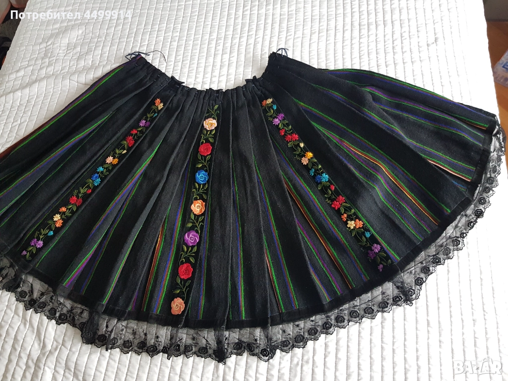 Стар вълнен бръчник,пищимал за носия, снимка 1