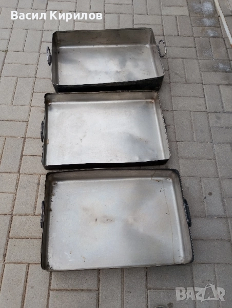 Тава Хром Силистра от соца , снимка 1