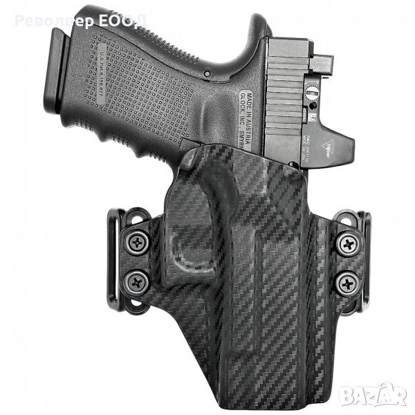Кобур Rounded by CE - за Glock 19/19X/23/32/45, за колан, лява/дясна ръка, снимка 1
