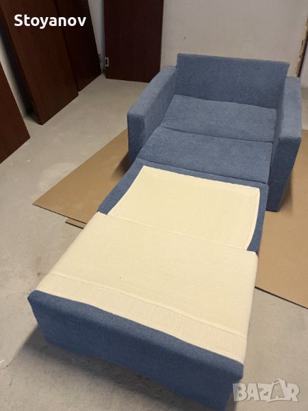 Кресло, фотьойл - разтегателен единично легло , снимка 1