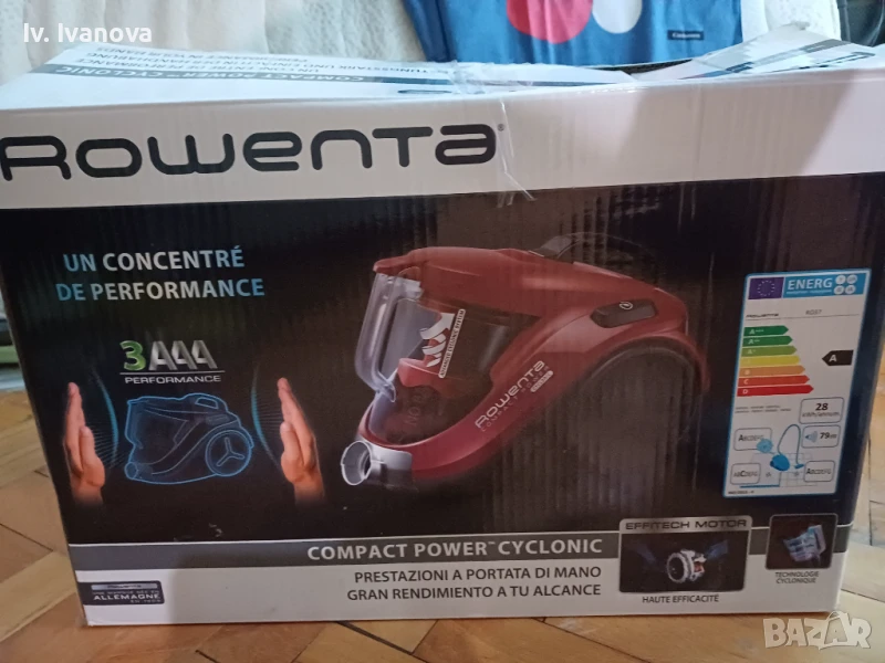 Прахосмукачка Ровента, снимка 1