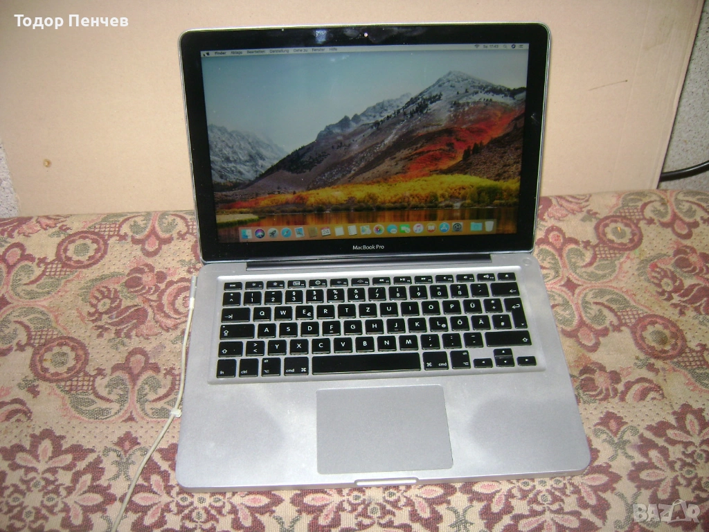 MacBook Pro - 13.3 , Core 2 Duo, 4 GB RAM, 64 GB SSD, зарядно, снимка 1