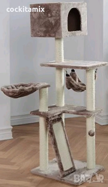 Драскалка / катерушка за котки Мариса - 50/40/130см БЕЗПЛАТНА ДОСТАВКА С ЕКОНТ, снимка 1
