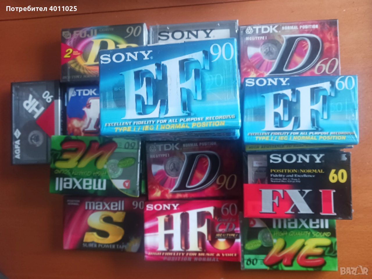 Лот 33 аудио касети нови, снимка 1
