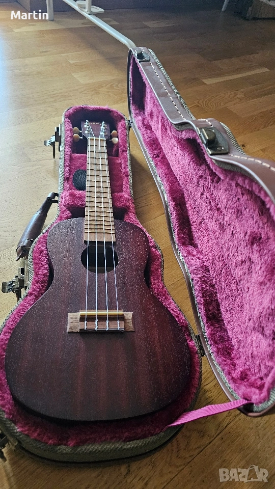 Тенор укулеле Makala с кутия Kala, снимка 1