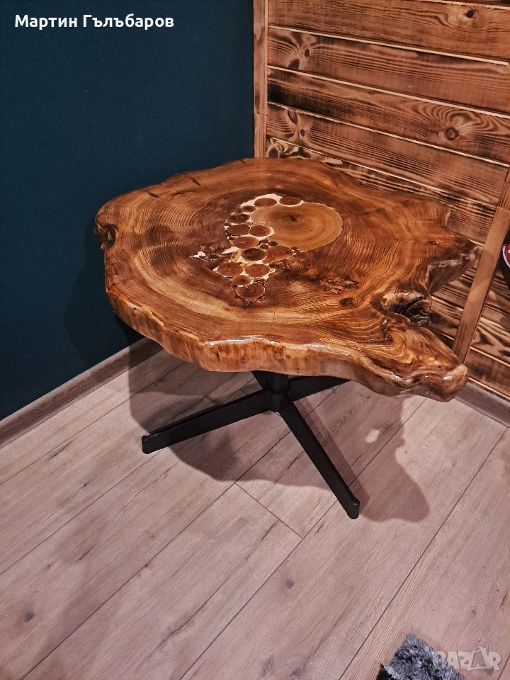 Холна дървена масичка , снимка 1