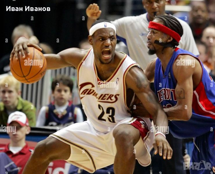 Adidas NBA Cleveland Cavaliers LeBron James 23 Винтидж потник  , снимка 1