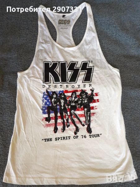 Тениска потник групи Kiss. 2012. Официален продукт, снимка 1
