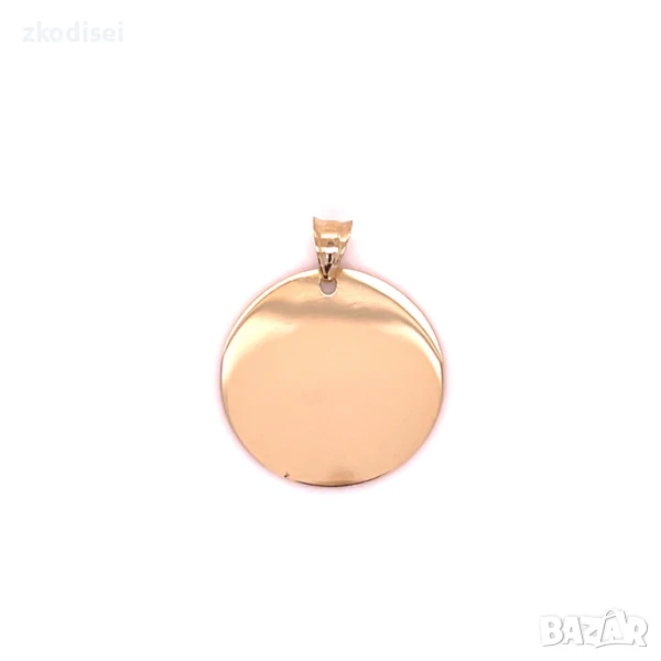 Златен медальон 1,58гр. 14кр. проба:585 модел:32267-6, снимка 1