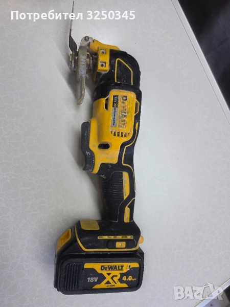 Мултифункционална машина DeWalt DCS355N 18v с 4ah батерия, снимка 1