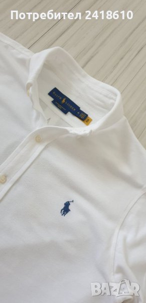 POLO Ralph Lauren FeatherWeight Mesh Pique Cotton Mens Size M НОВО!ОРИГИНАЛ! Мъжка Риза!, снимка 1