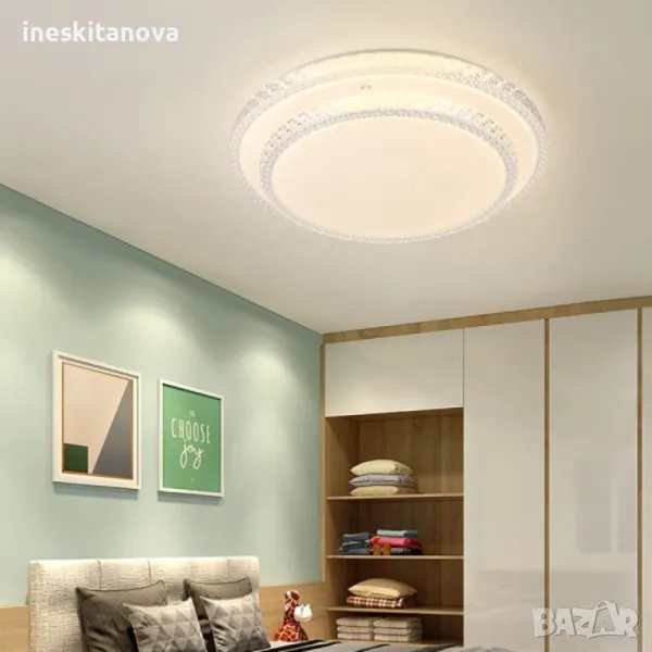 LED таванно осветление, плафон с 2 комбинации сменяща се светлина, 40см, снимка 1