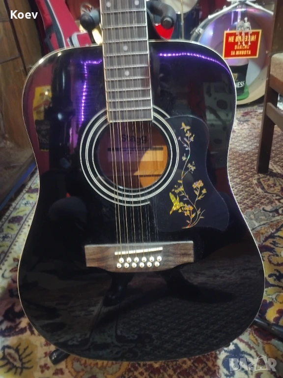 Акустична китара 12 струнна, снимка 1