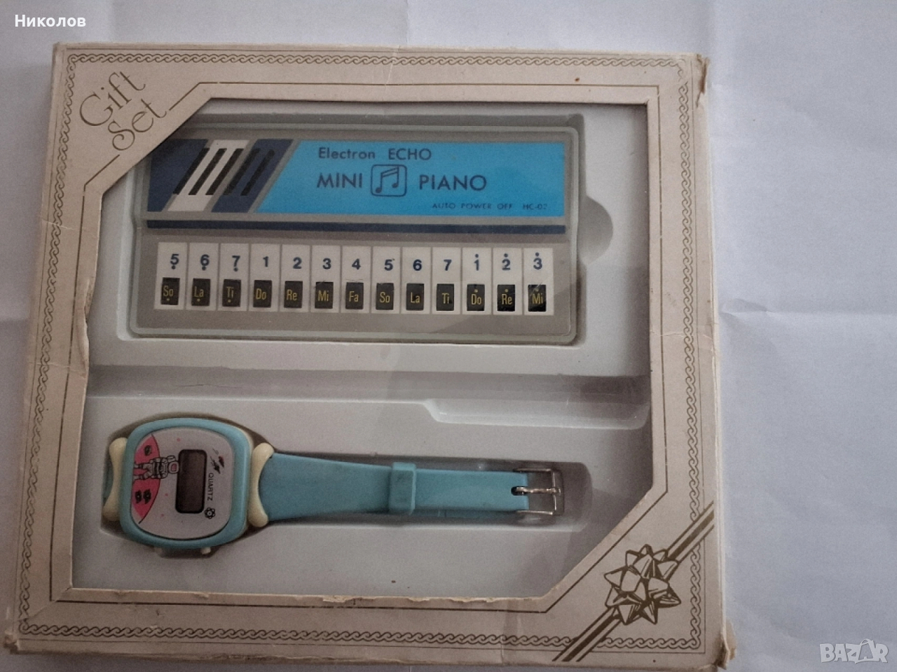Малко детско пиано с батерия от 90те УНИКАТ НОВО, снимка 1