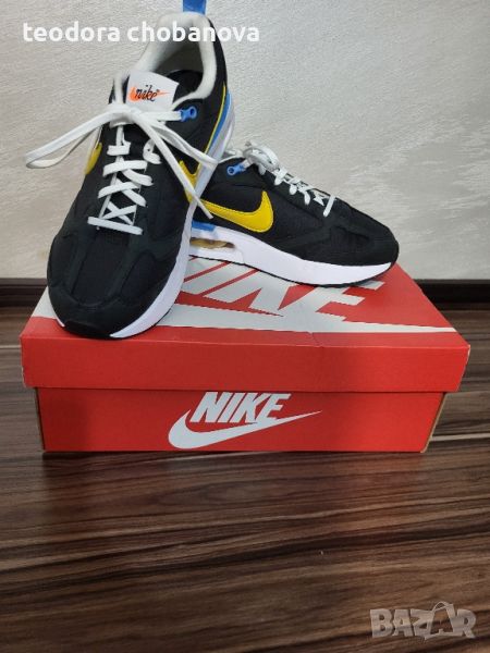 Нови дамски маратонки nike air MAX dawn black & yellow, снимка 1