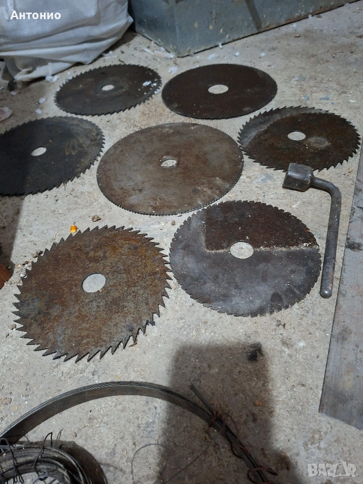дискове, ос за цинкуляр, снимка 1