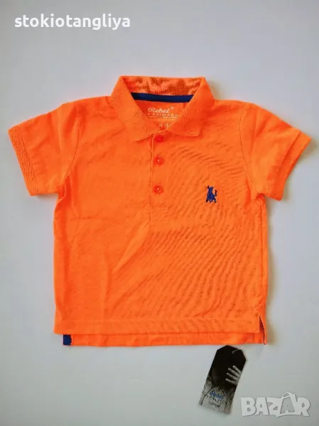 Поло тениска за момче, размер 18-24 месеца,  92 см, снимка 1