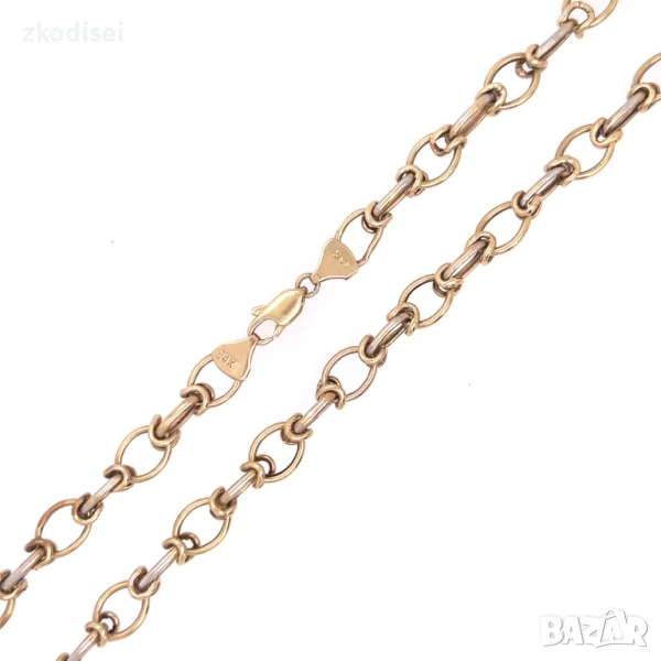 Златен синджир 11,0гр. 58,0см. 14кр. проба:585 модел:33102-1, снимка 1