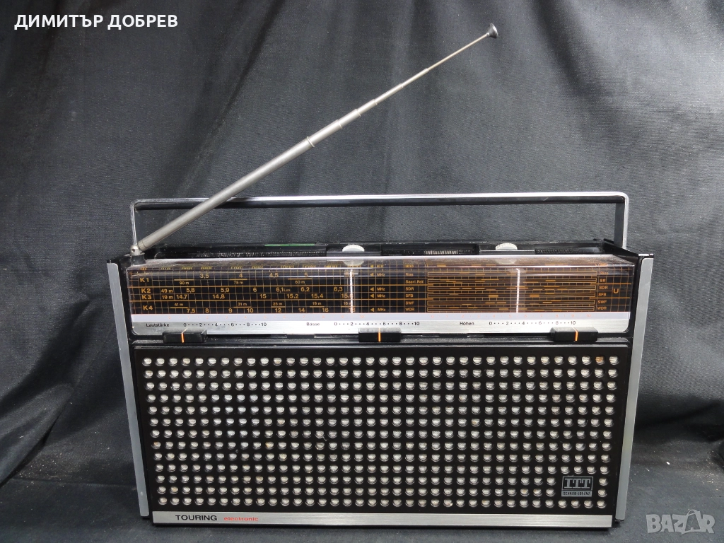 СТАР РЕТРО ТРАНЗИСТОР РАДИО ITT SCHAUB-LORENZ TOURING ELECTRONIC 105, снимка 1