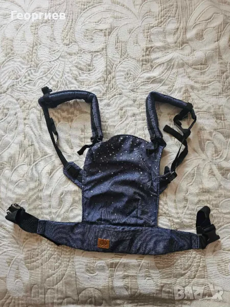 Кенгуру Kinderkraft Nino Синьо 3 месеца+, снимка 1