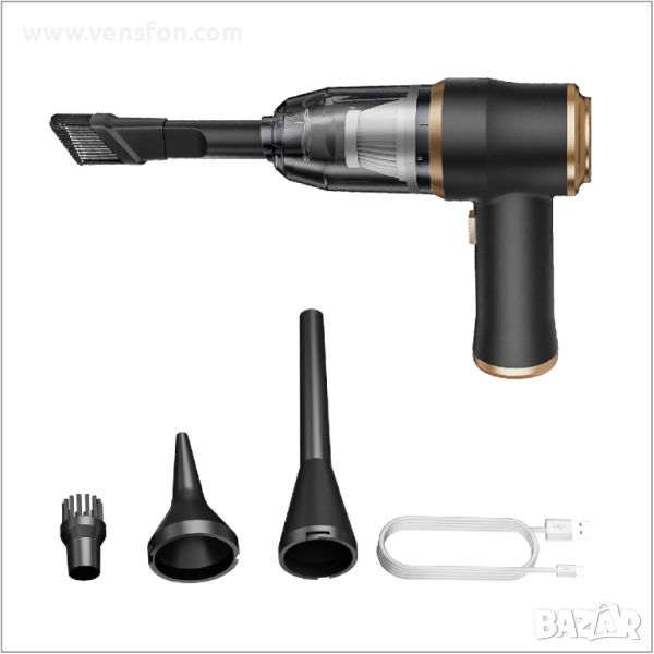 Презареждаема прахосмукачка за кола и дома XCQ-808, снимка 1