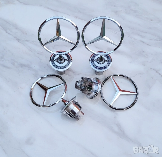 Емблема за Мерцедес тип Мерник / Мерник за Мерцедес / Mercedes мерник, снимка 1