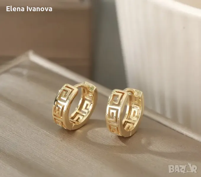 Уникални обеци от медицинска стомана, снимка 1