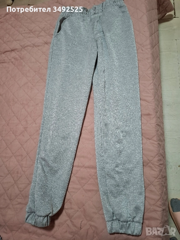 Дамски лъскав клин панталон , снимка 1