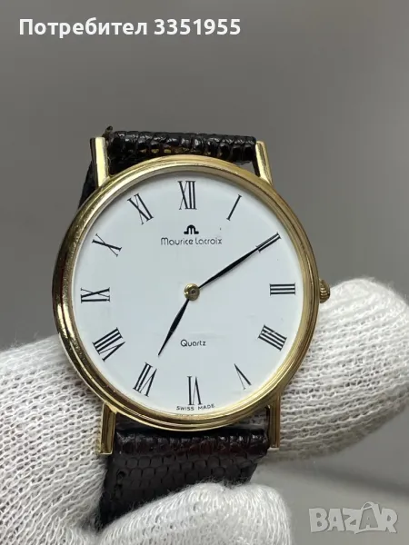 Златен часовник Maurice Lacroix 18карата, снимка 1