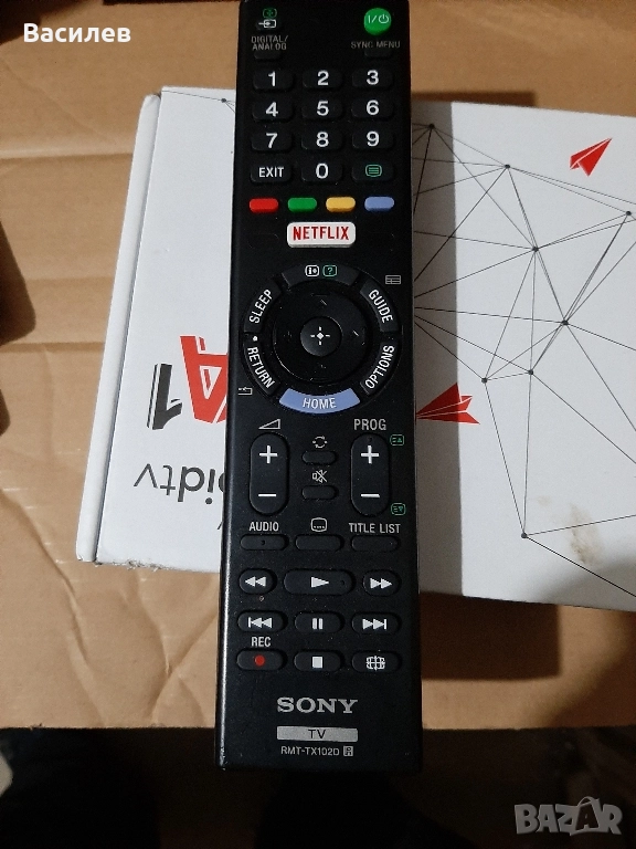 тв дистанционно Sony RMT-TX102D, снимка 1