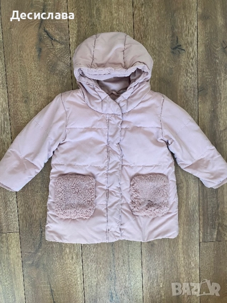 Зимно яке Zara 104 см, снимка 1