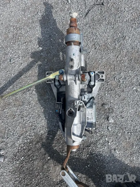 кормилен прът ел. волан мерцедес е класа w211 facelift 2007 година седан електрически волан, снимка 1