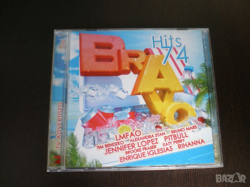 Bravo Hits 74 2011 2×CD, Compilation Двоен диск, снимка 1