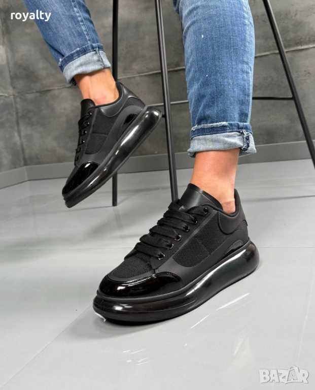 Черни Мъжки Маратонки 40-44 Номер с Кутия , снимка 1