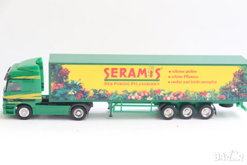 HERPA 1:87 H0 MERCEDES ACTROS КАМИОН TIR МОДЕЛ KОЛИЧКА, снимка 1