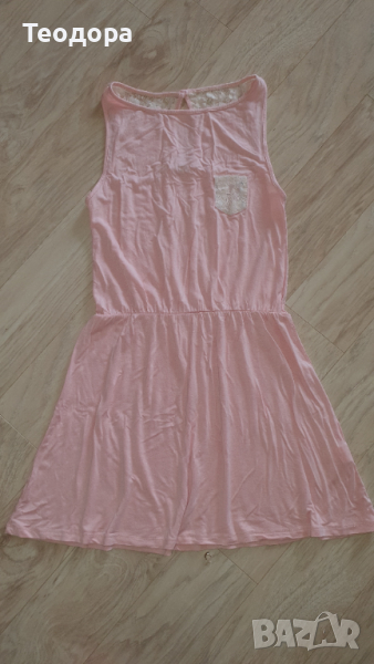 Розова рокля р.S, снимка 1