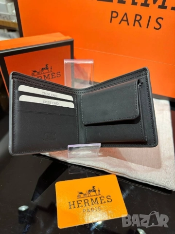портмонета от естествена кожа в кутия hermes , снимка 8 - Портфейли, портмонета - 51699806