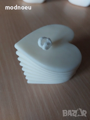 Свещ усукано сърце, снимка 4 - Романтични подаръци - 53026712