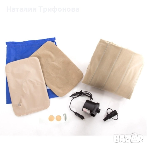 Удобен надуваем матрак (легло), приспособен  за спане в  автомобил AUTO BED, снимка 9 - Матраци - 52887766